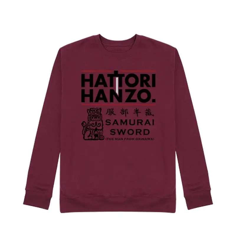 Felpa unisex hattori hanzo (kill bill)