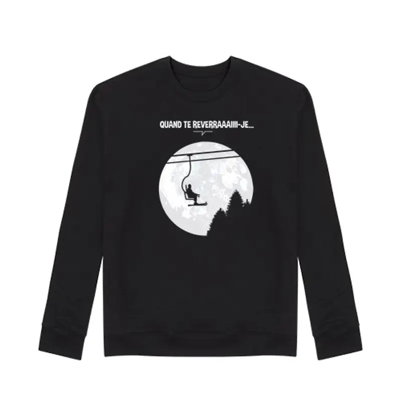 Felpa unisex i bronzo au clair de lune