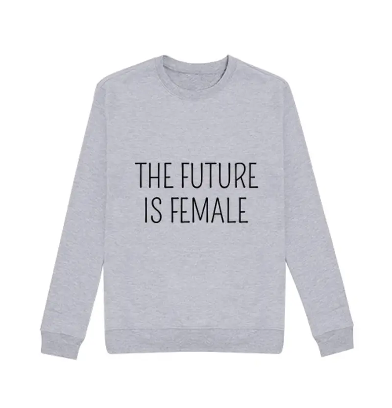 Felpa unisex il futuro è femminile