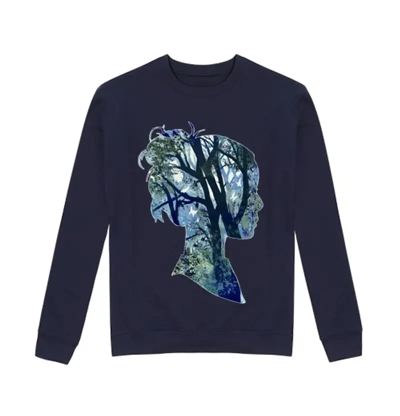 Felpa unisex il mio bos che dentro