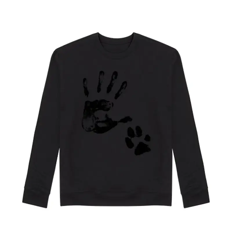 Felpa unisex impronte