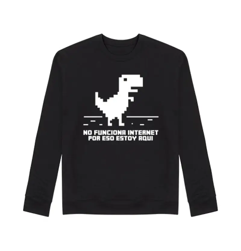 Felpa unisex internet non funziona