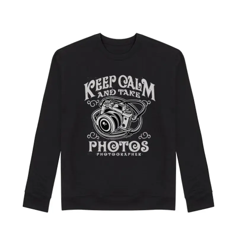 Felpa unisex keep calma e prendi il hot