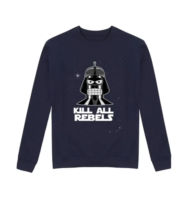 Felpa unisex kill all rebels