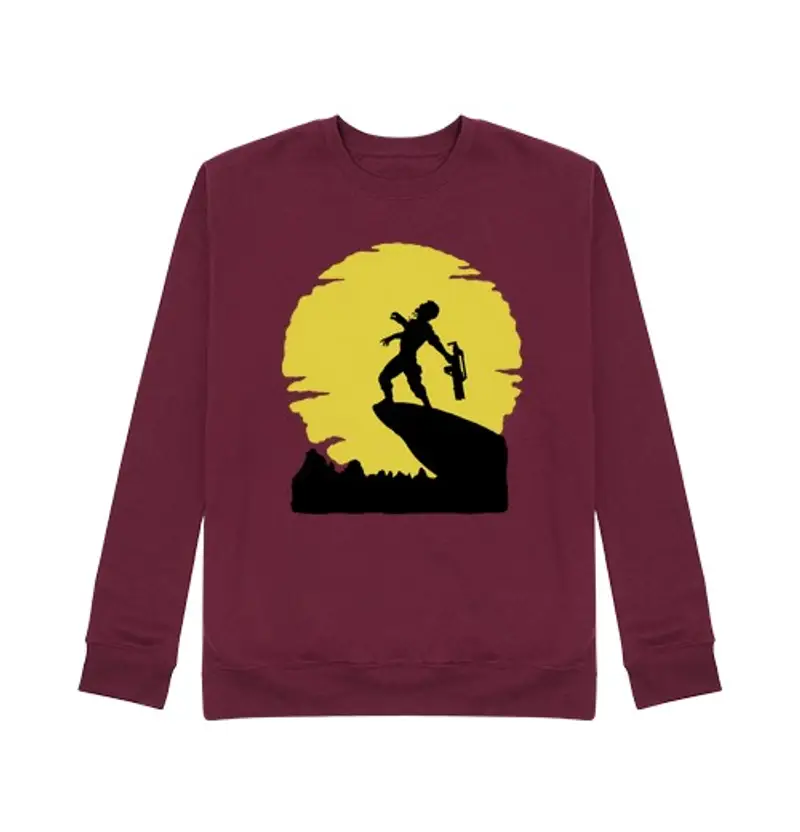 Felpa unisex l'alieno king