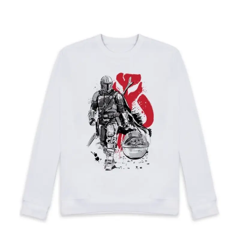 Felpa unisex l one hunter e un cucciolo