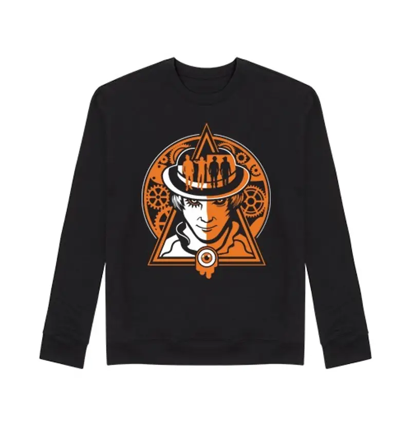 Felpa unisex l39arancione meccanico