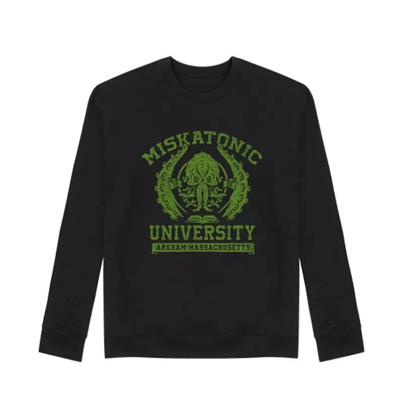 Felpa unisex l39università miskatonic di Cthulhu