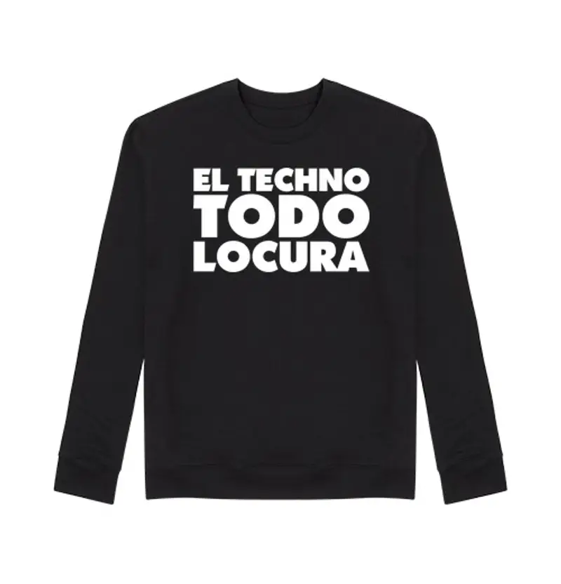 Felpa unisex la techno tutta la follia