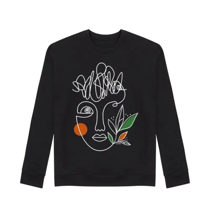 Felpa unisex lines donna s