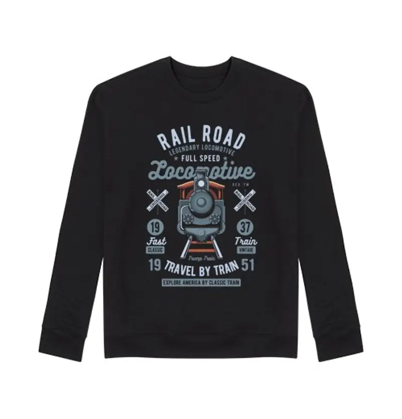 Felpa unisex locomotiva