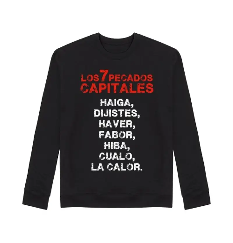 Felpa unisex los 7 peccati capitali capite les