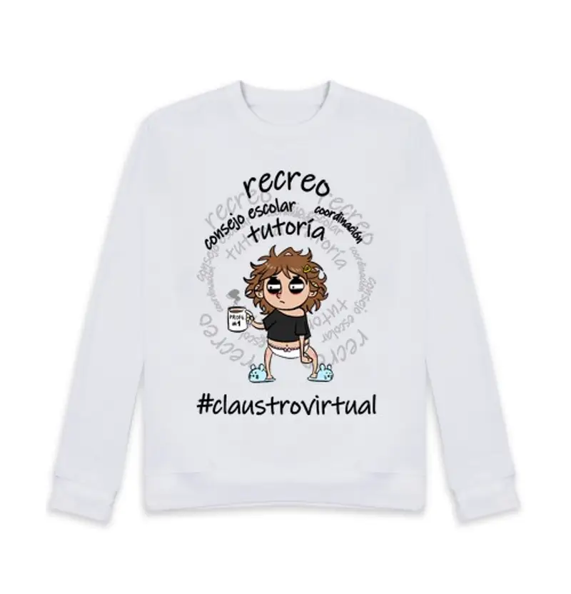 Felpa unisex lunedì nero