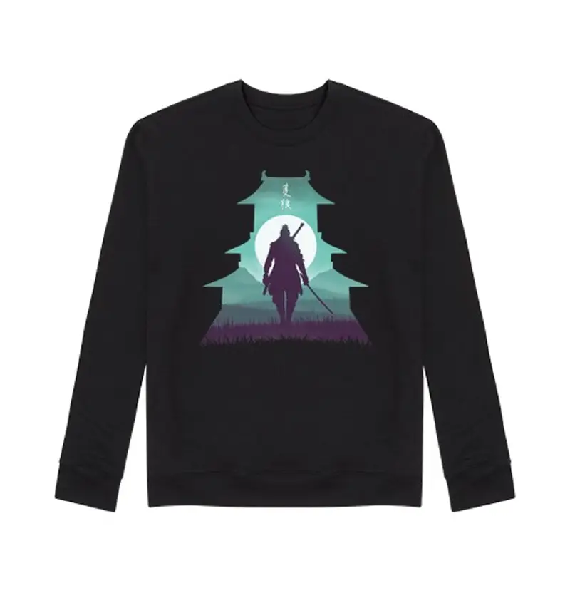 Felpa unisex lupo lo shinobi