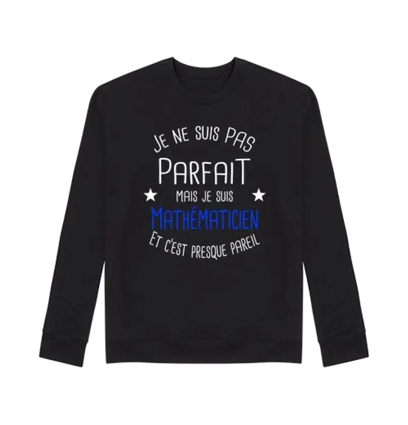 Felpa unisex matematico