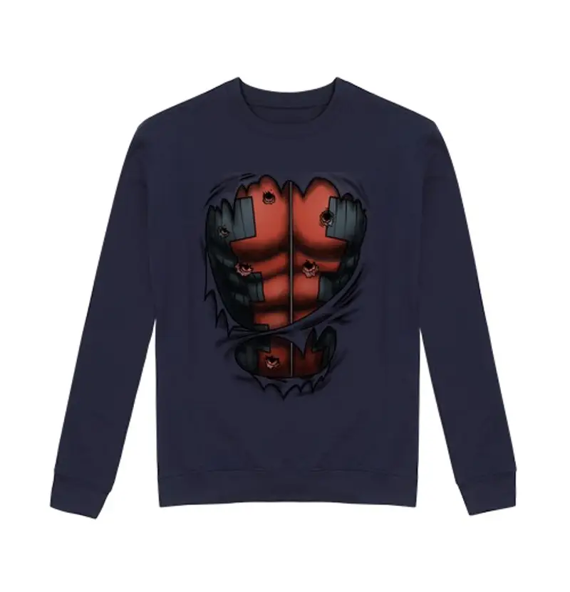 Felpa unisex mercenario chiacchierone