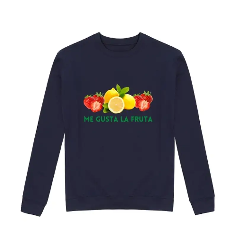 Felpa unisex Mi piace la frutta