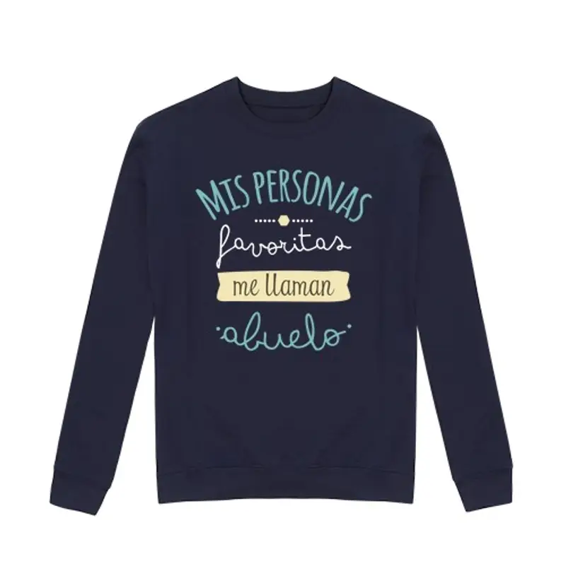 Felpa unisex mie persone preferite mi chiamano nonno