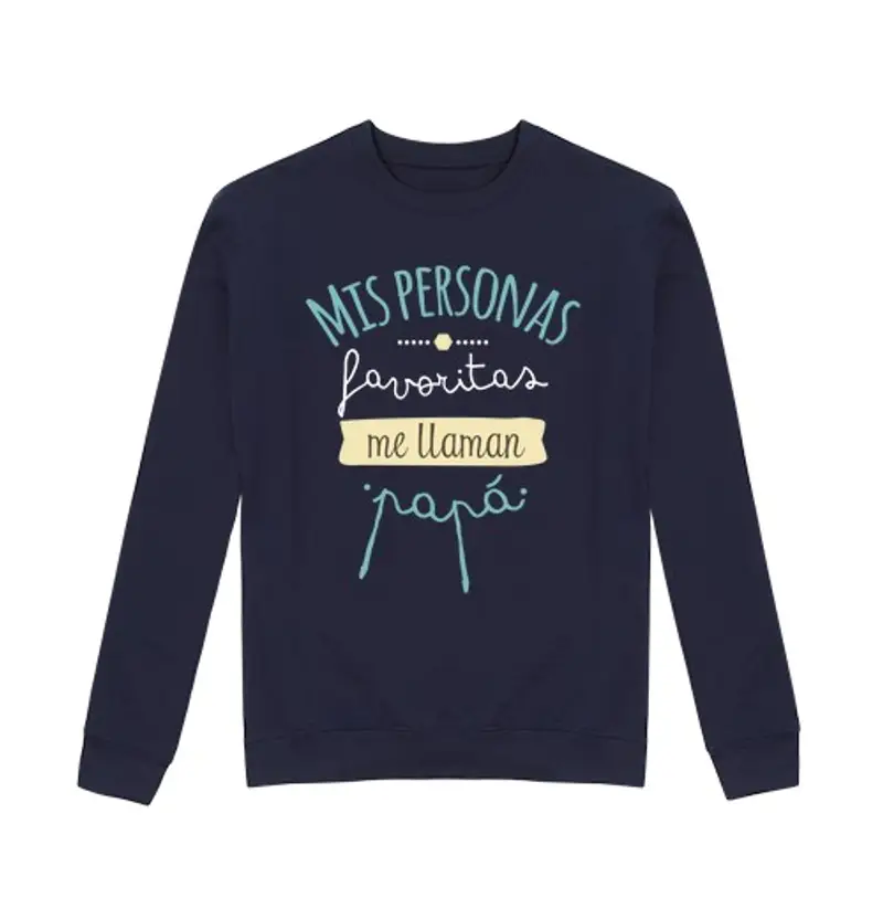 Felpa unisex mie persone preferite mi chiamano papà