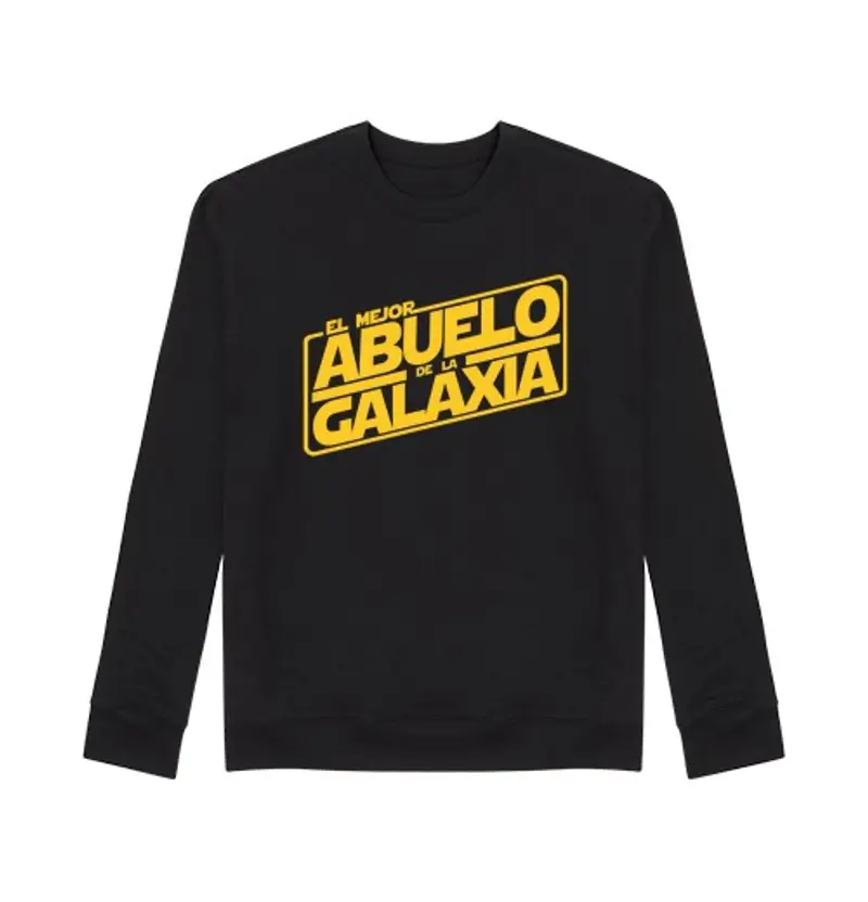 Felpa unisex migliore galaxy nonno