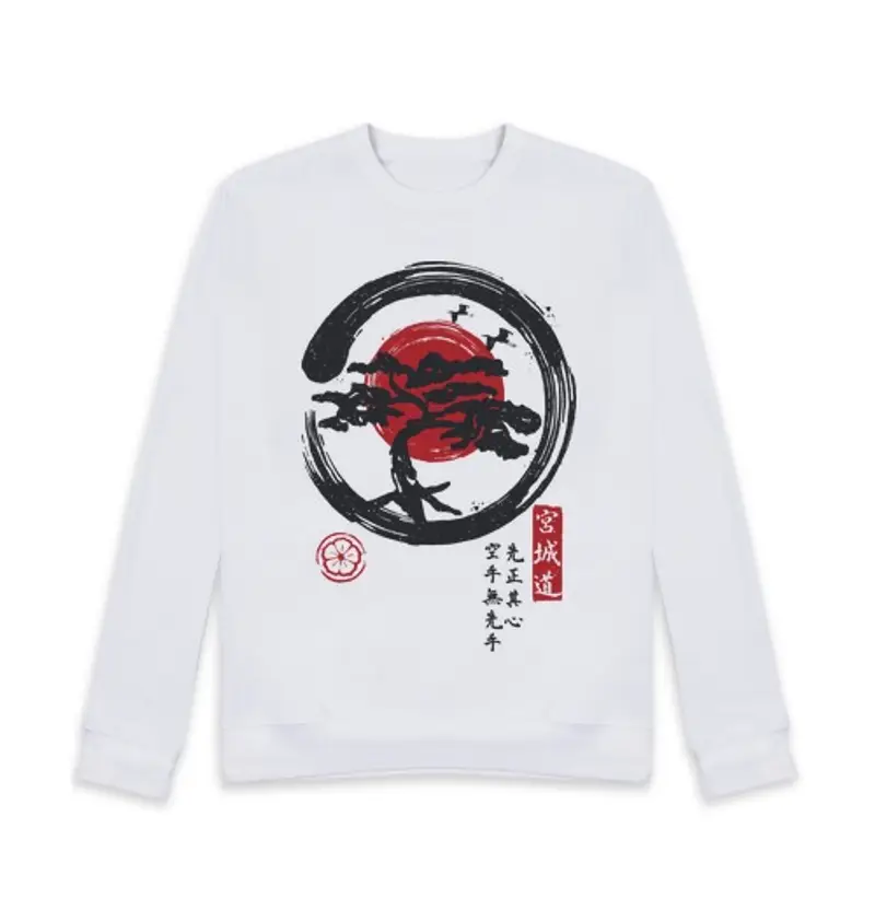 Felpa unisex miyagi-do rules enso