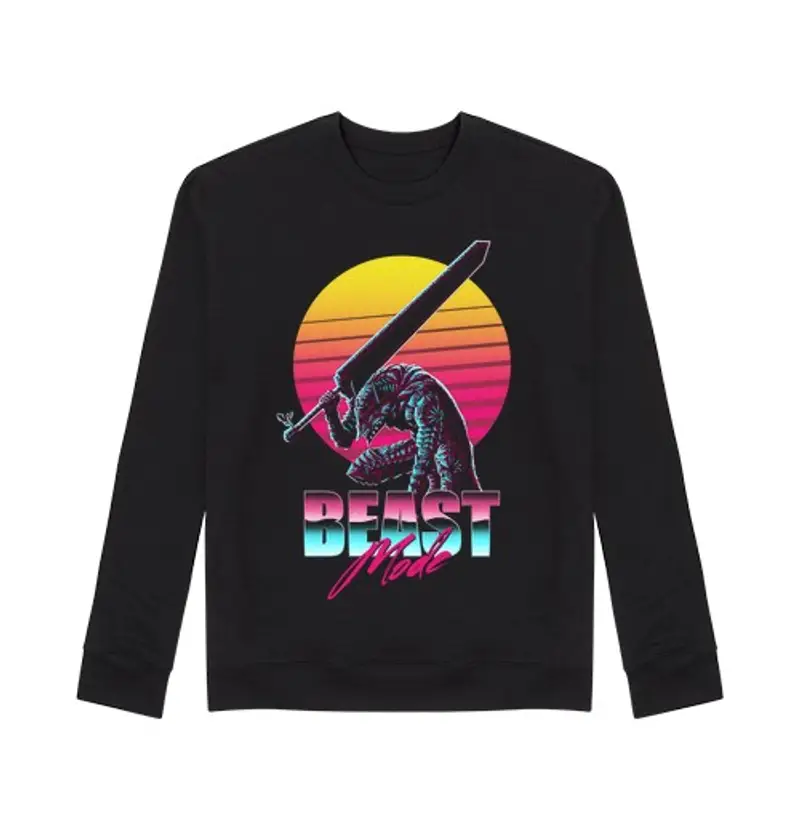 Felpa unisex modalità bestia