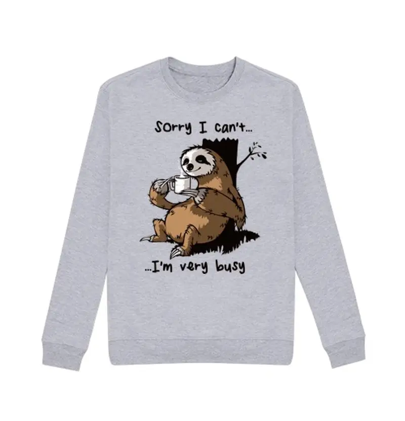 Felpa unisex molto impegnato