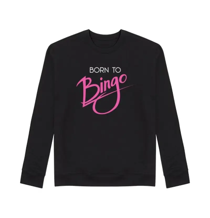 Felpa unisex nato per il bingo