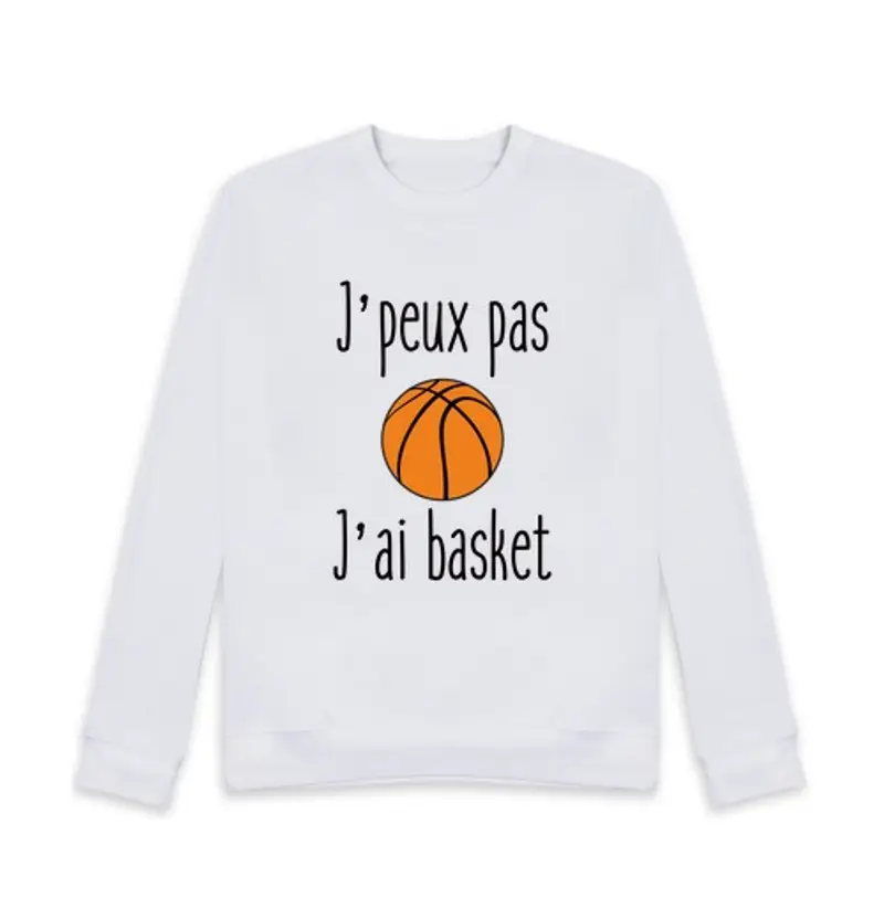 Felpa unisex Non posso avere il basket