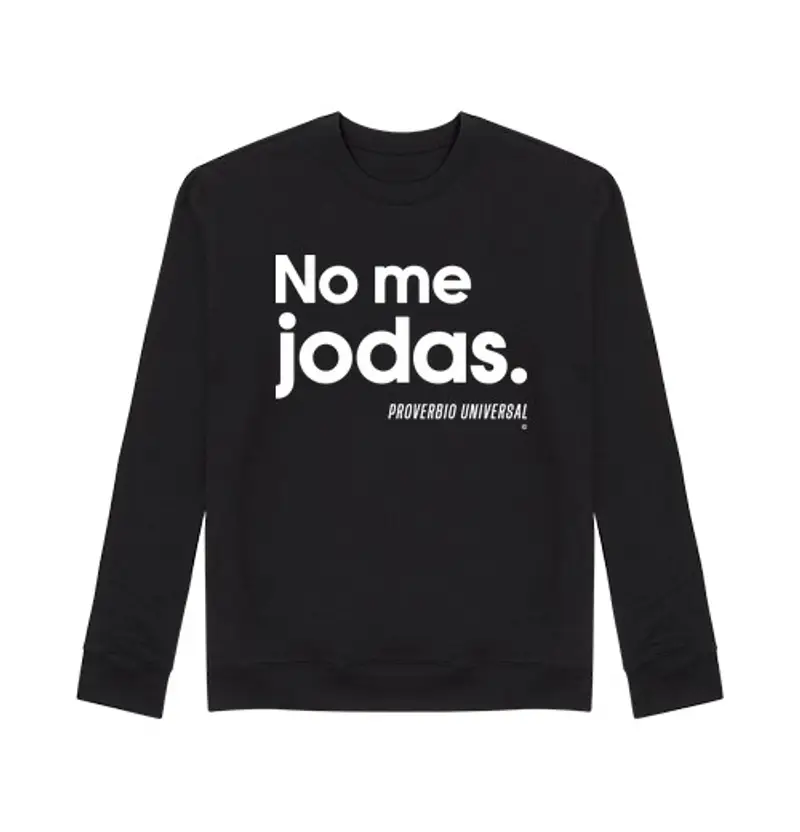 Felpa unisex non prendermi per il culo