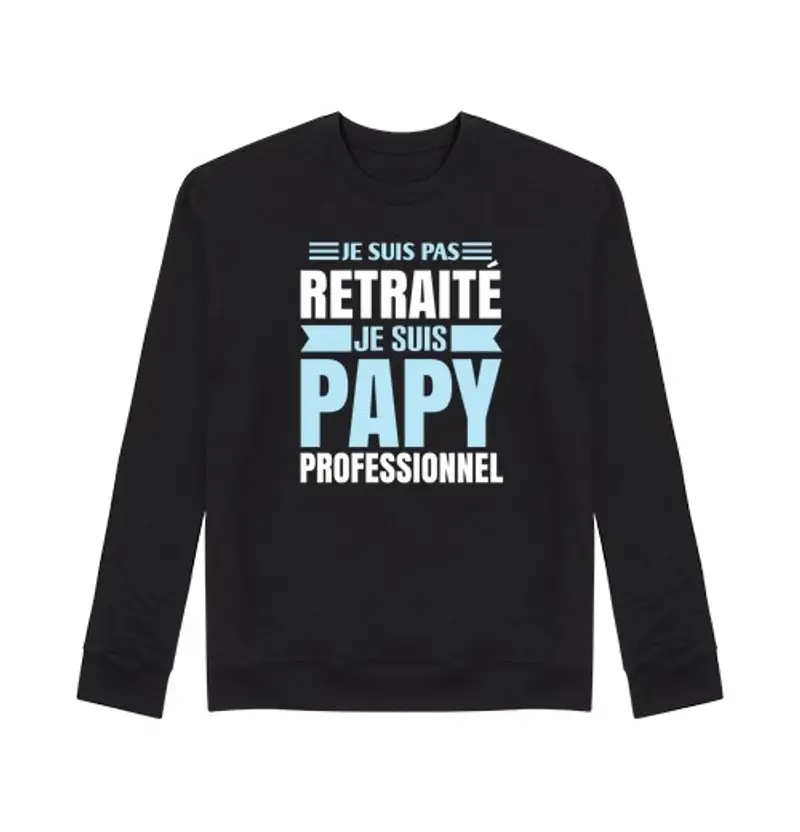 Felpa unisex Non sono in pensione sono un nonno umor