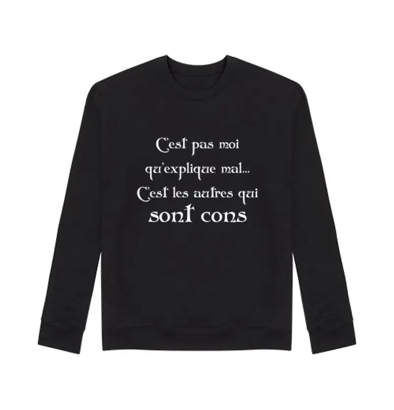 Felpa unisex non sono io kaamelott