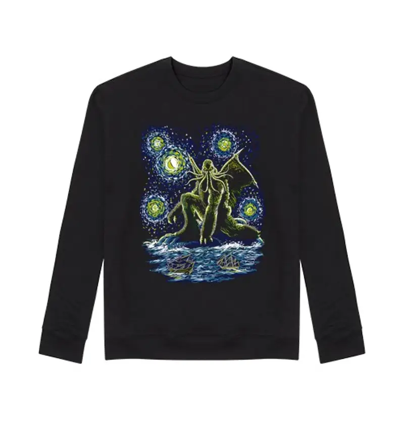 Felpa unisex notte of cthulhu