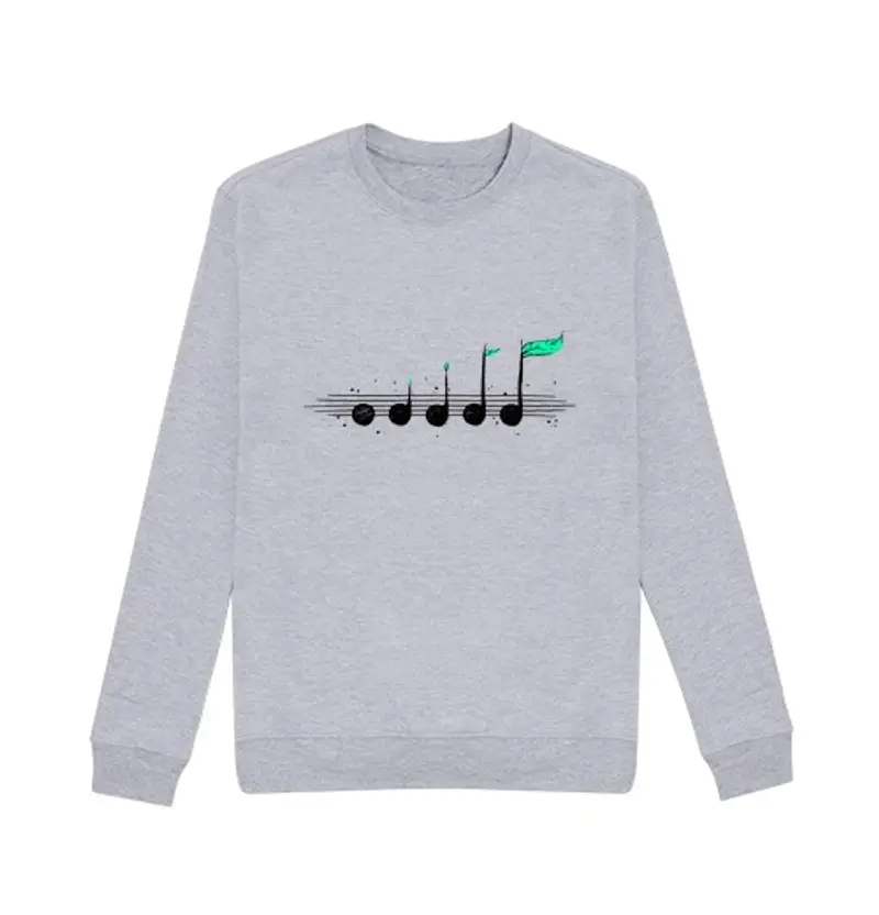 Felpa unisex orchestra della biosfera