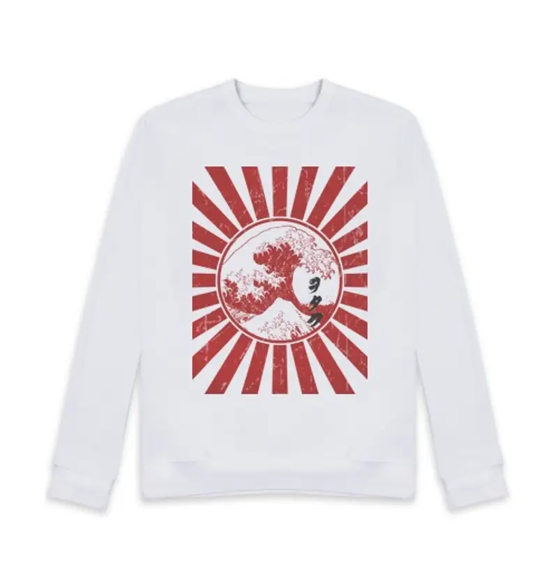 Felpa unisex otaku bandiera