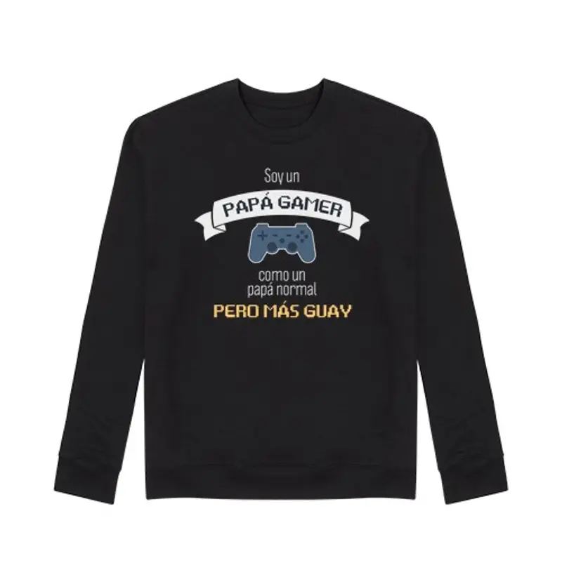 Felpa unisex papà gamer