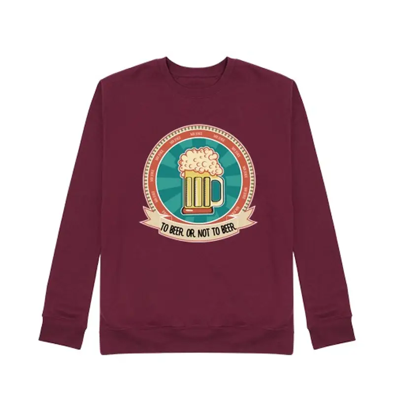 Felpa unisex per birra o not alla birra