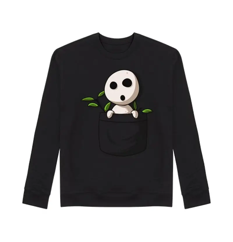 Felpa unisex pocket kodama