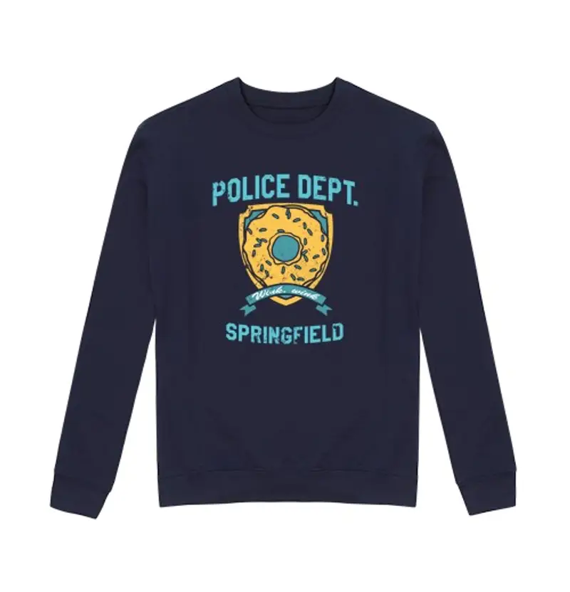 Felpa unisex police department of springfield