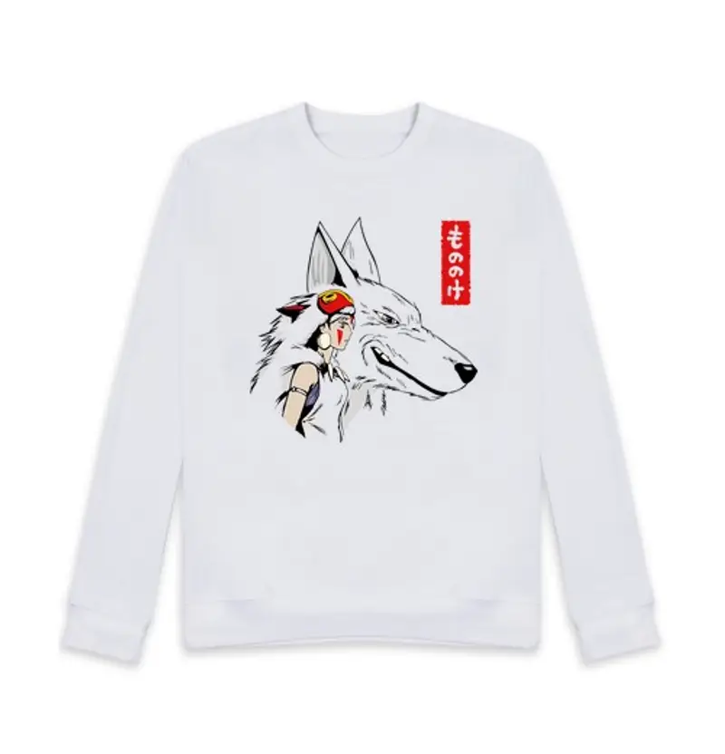 Felpa unisex principessa mononoke