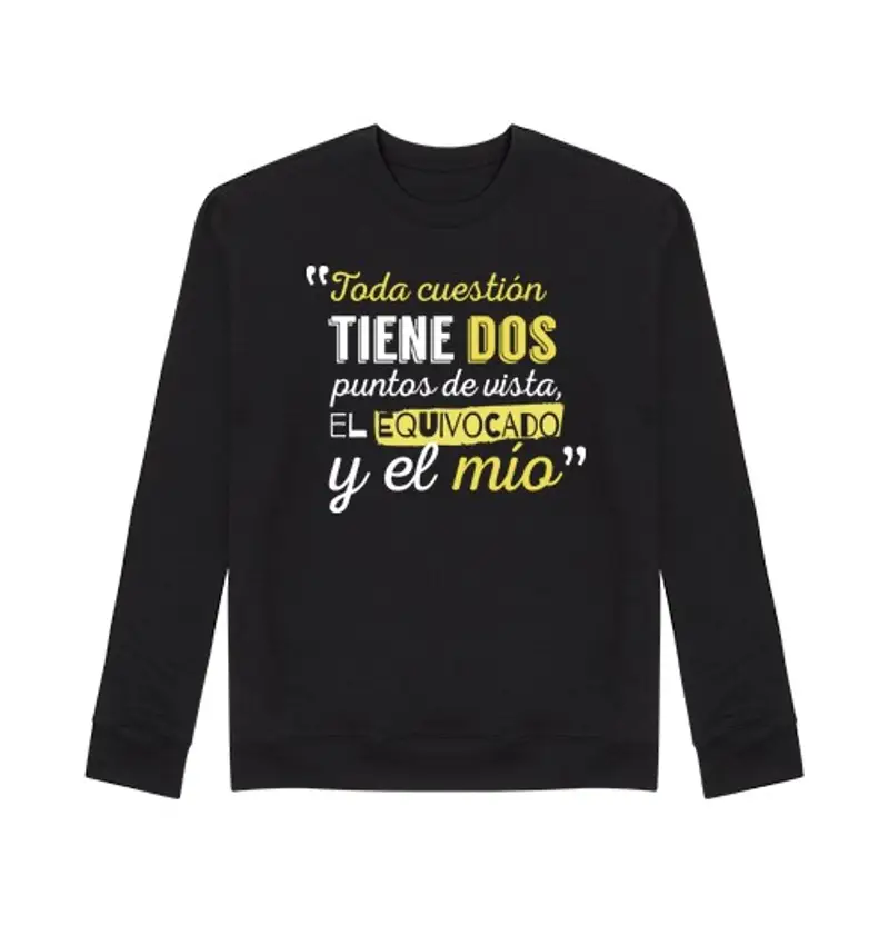 Felpa unisex punti di vista
