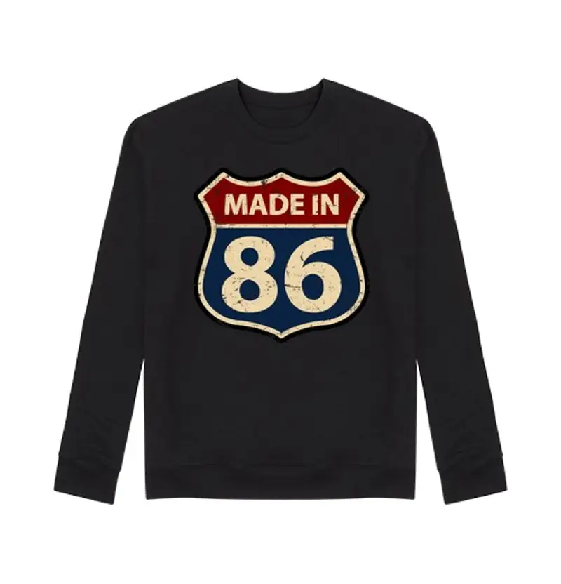 Felpa unisex realizzato in 86