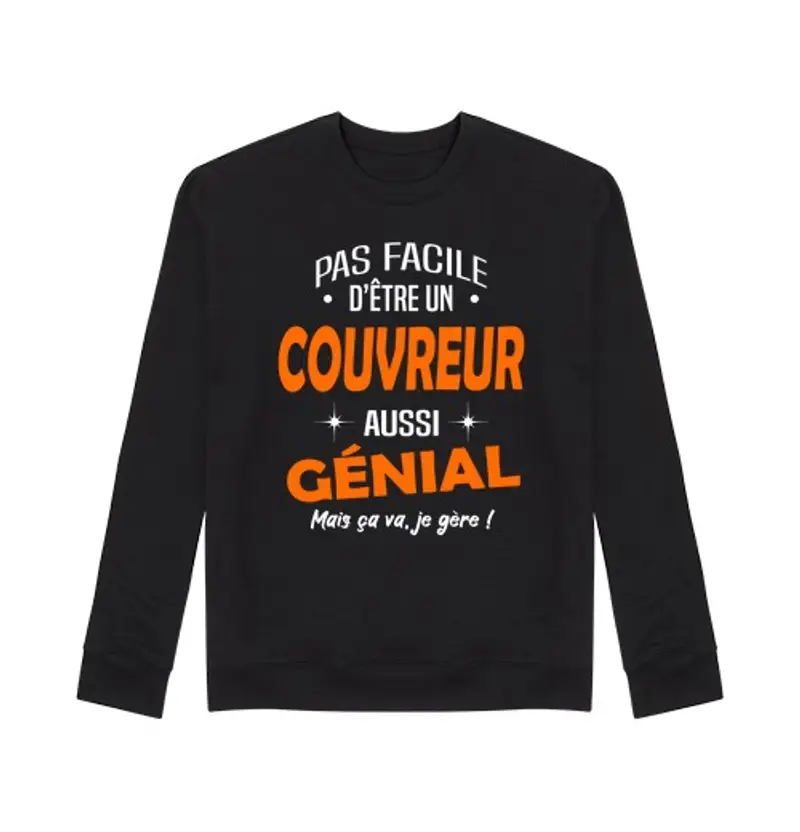 Felpa unisex regalo di roofer