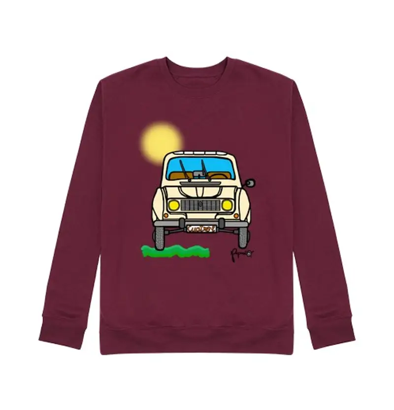 Felpa unisex renault 4 lattine