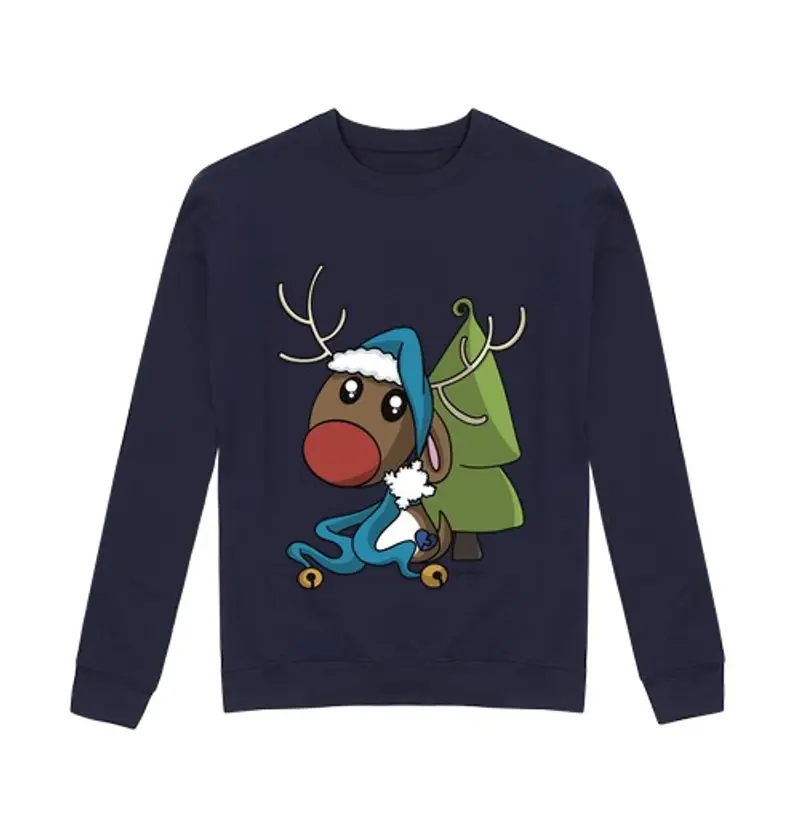 Felpa unisex renna di na vita d