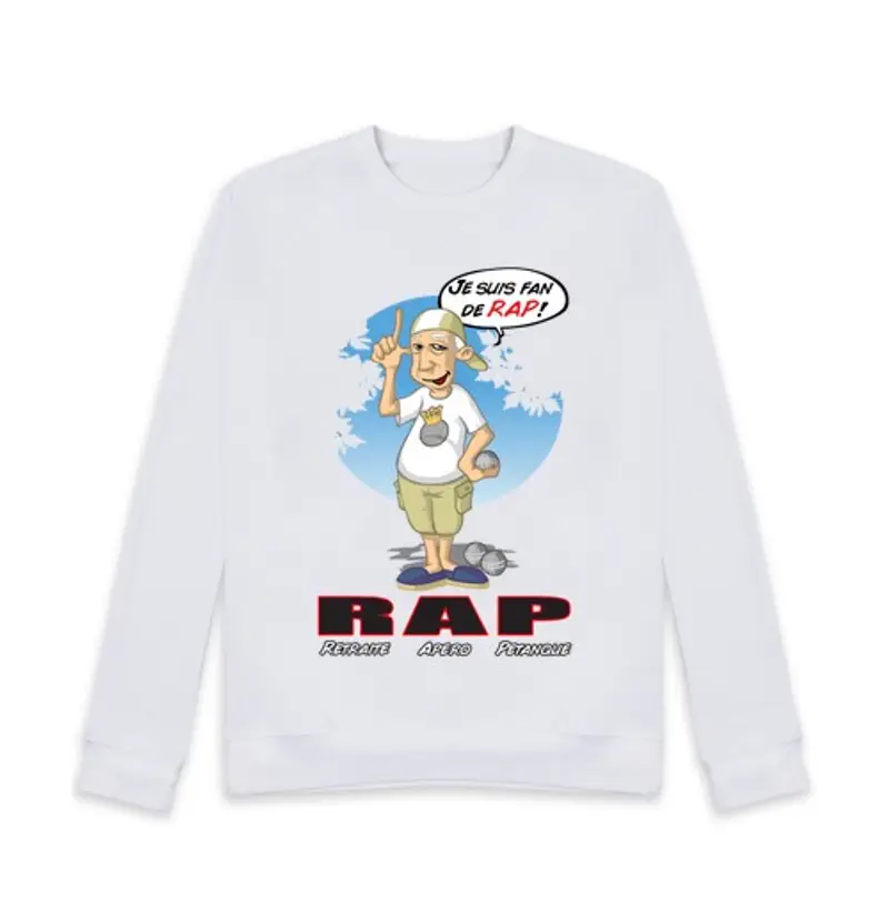 Felpa unisex Retirement bibita ciotole