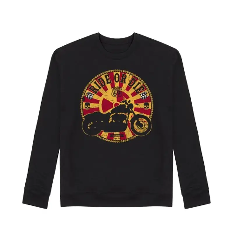 Felpa unisex ride o die