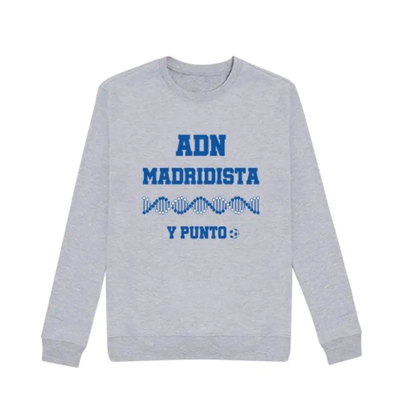 Felpa unisex ridista mad dna e punto