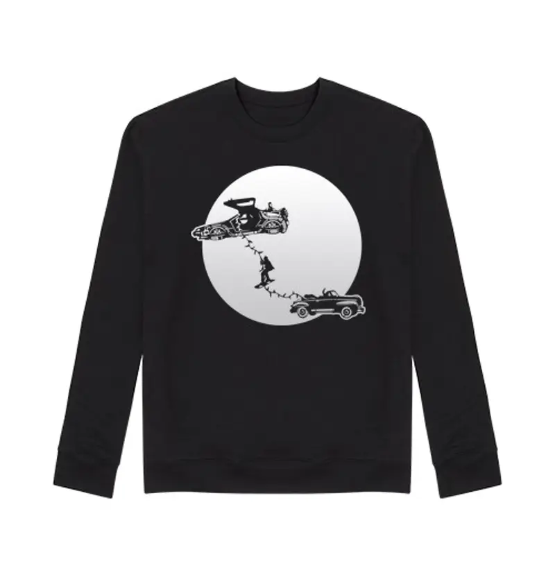 Felpa unisex ritorno al futuro ii