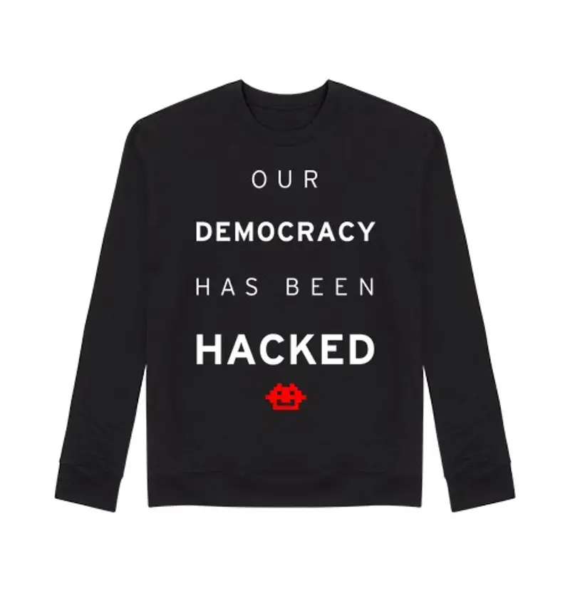 Felpa unisex robot mr